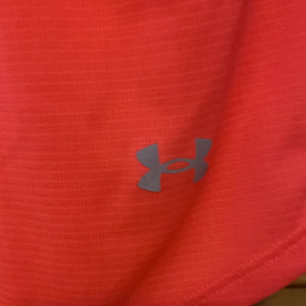 Under Armour Women's Bright Red Short Sleeve Tee - Picture 6 of 8
